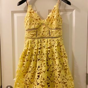 Yellow Guess Dress